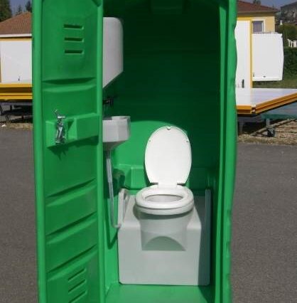 WC raccordable de chantier