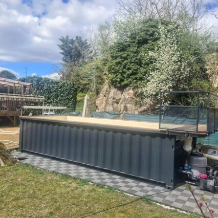 Container Piscine 20 Pieds